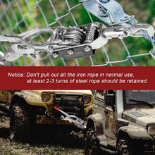 Load image into Gallery viewer, Versatile 4 Ton Winch - Perfect for Automotive Hoisting &amp; Construction Tasks