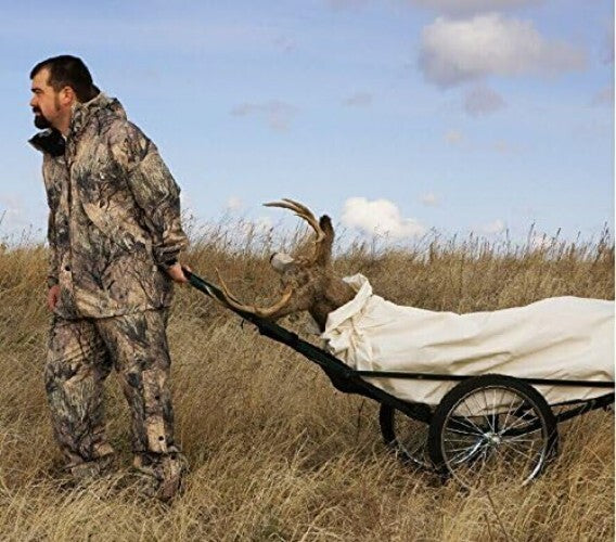 Versatile 550lb Capacity Hunting Cart with Heavy Duty Platform & Easy Assembly