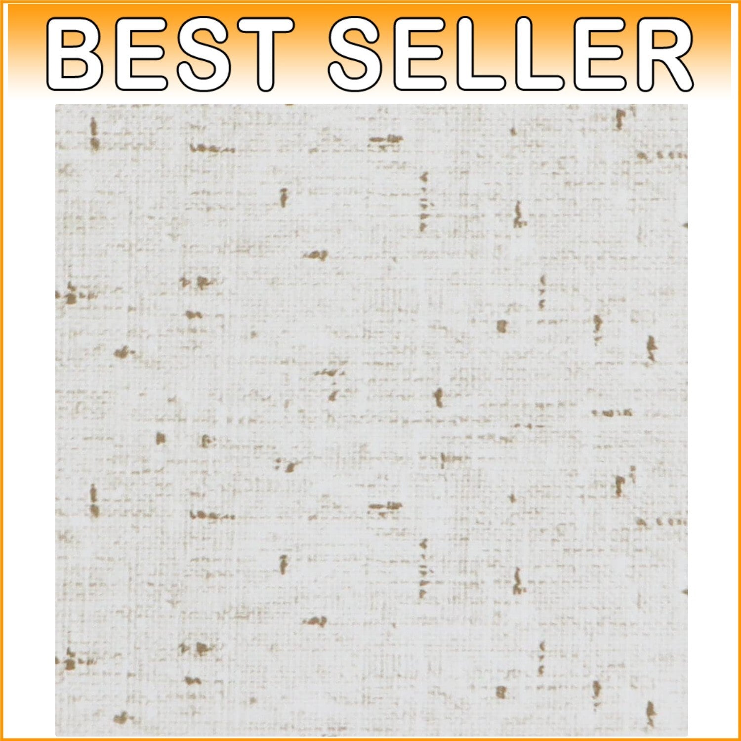 Easy to Use Beige Grasscloth Wallpaper - 17.7'' x 394'' Moisture-Proof Solution
