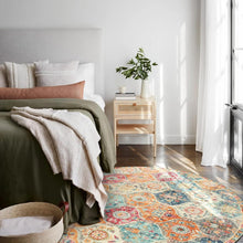 Load image into Gallery viewer, Soft 6ft Round Area Rug with Non-Slip Backing - Machine Washable Home Essential