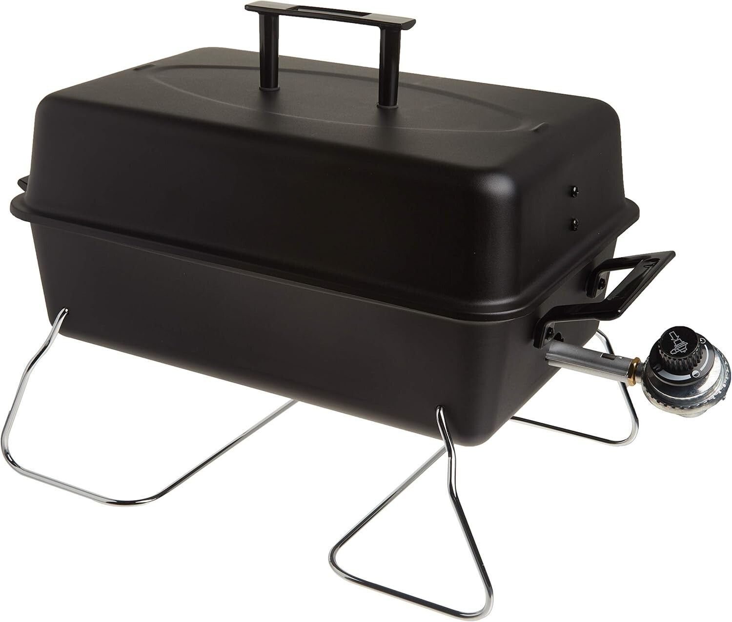 Travel-Friendly 190 Sq. In. Portable Propane Gas Grill for Easy Outdoor Cooking