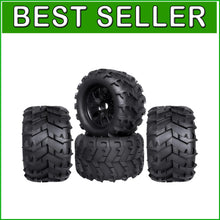 Load image into Gallery viewer, High-Performance 1/8 RC Monster Truck Wheels &amp; Pre-Glued Tires for Ultimate Ride