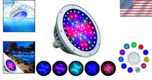 Load image into Gallery viewer, Vibrant RGBW 120V LED Pool Bulb - 40W Waterproof Light for Inground Pools