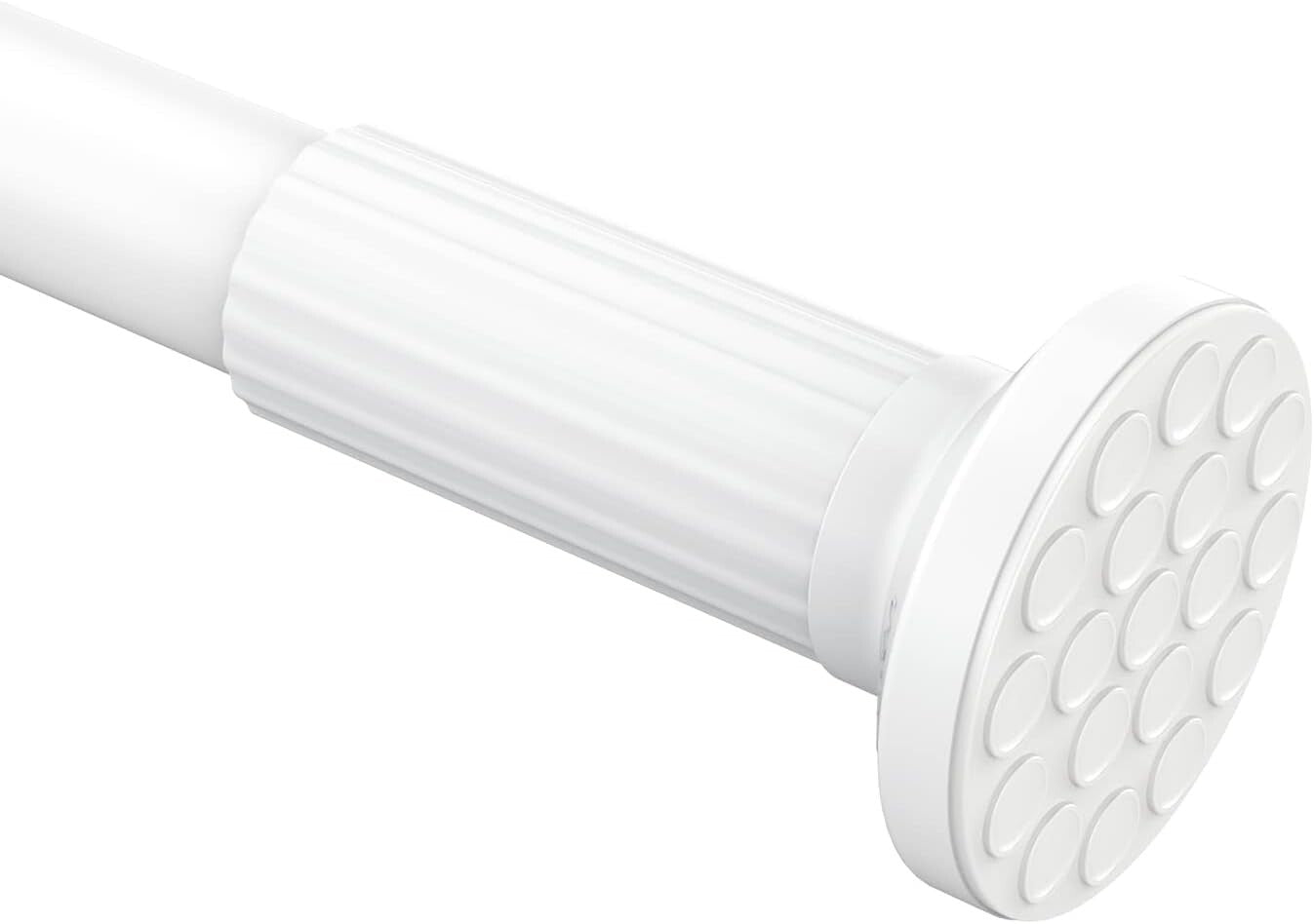 Multi-Purpose No-Drill Shower Tension Rod, 51-165 Inches - Safe for All Surfaces