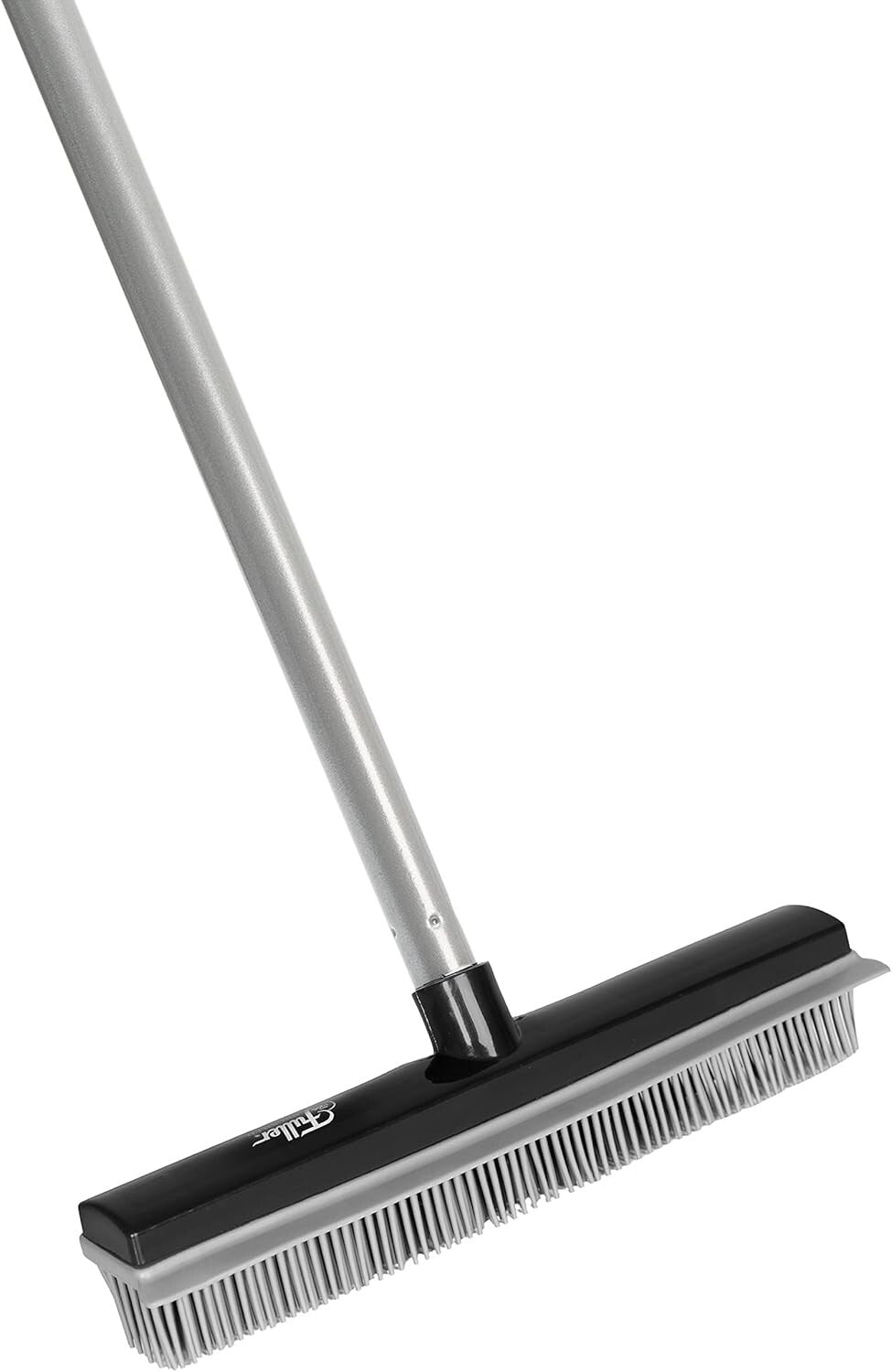 Flexible Rubber Broom with 52-Inch Handle – Perfect for Hair and Dust Removal
