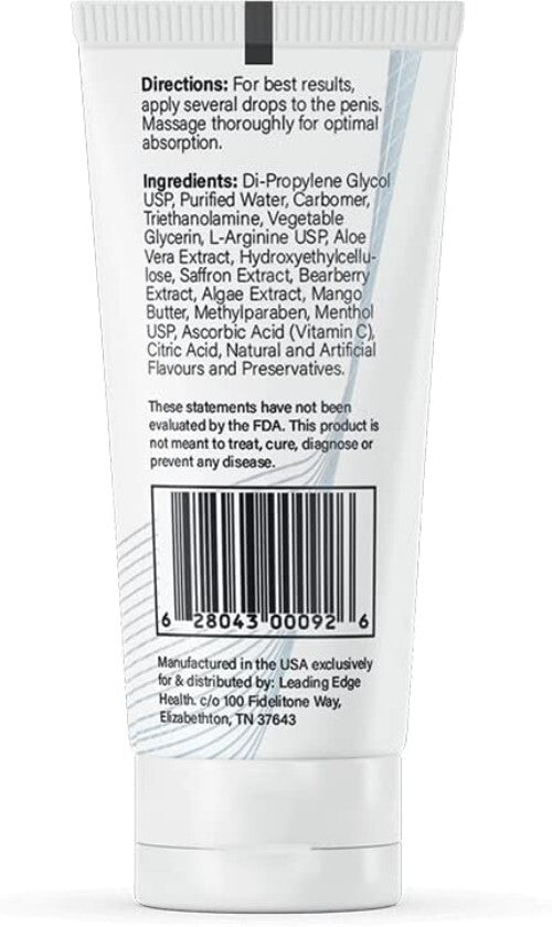 Partner-Friendly Enhancer Gel for Men - Fast, Water-Based Performance Booster