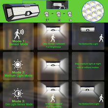 Load image into Gallery viewer, 268 LED Super Bright Solar Motion Sensor Lights - 4000 Lumen Security Floodlight
