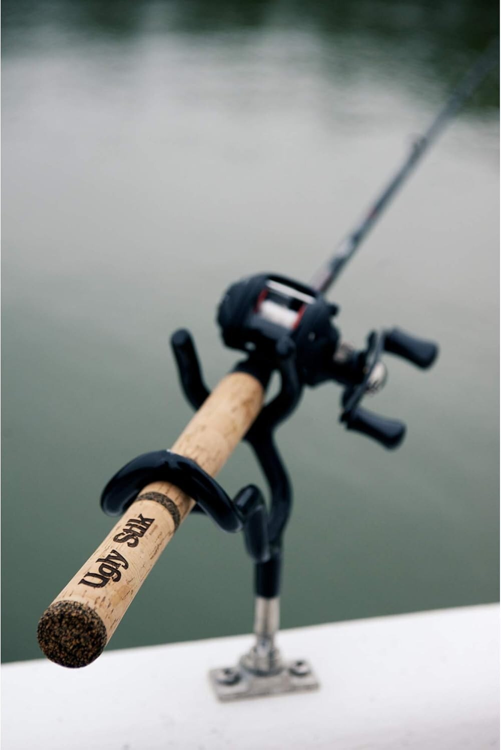 Elite 7' Ultra Light Casting Fishing Rod - Premium Cork Handle & 2-Piece Design
