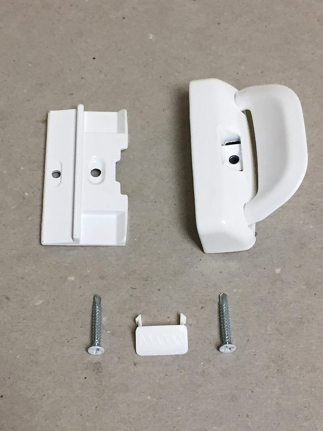 Compact White Auto Lock for Sliding and Hung Windows - Trusted Brand Quality