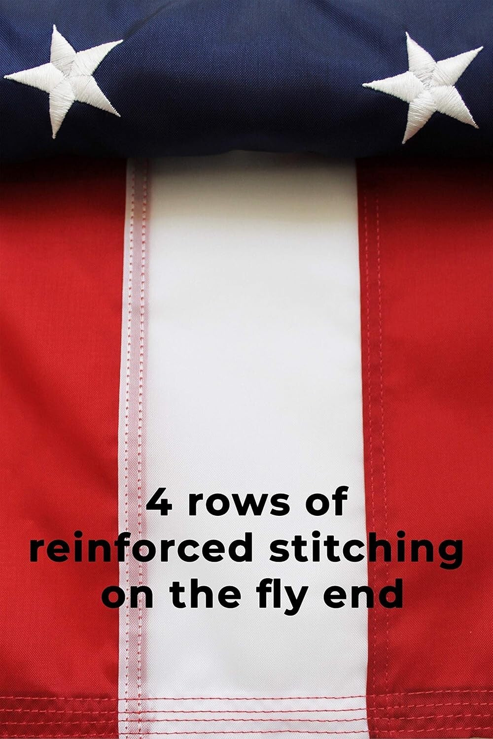 Authentic 5x8 American Flag | Made in USA, Weather-Proof, Perfect for Ceremonies