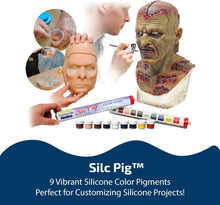 Load image into Gallery viewer, Custom Blendable Silicone Color Pigments - 9-Pack Matte Finish Collection