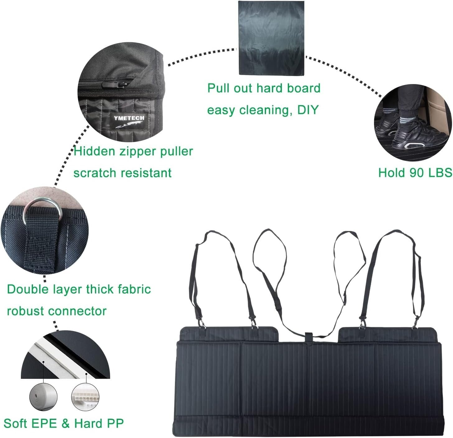 Multifunctional Portable Car Mattress – Perfect for Kids & Pets in Travel
