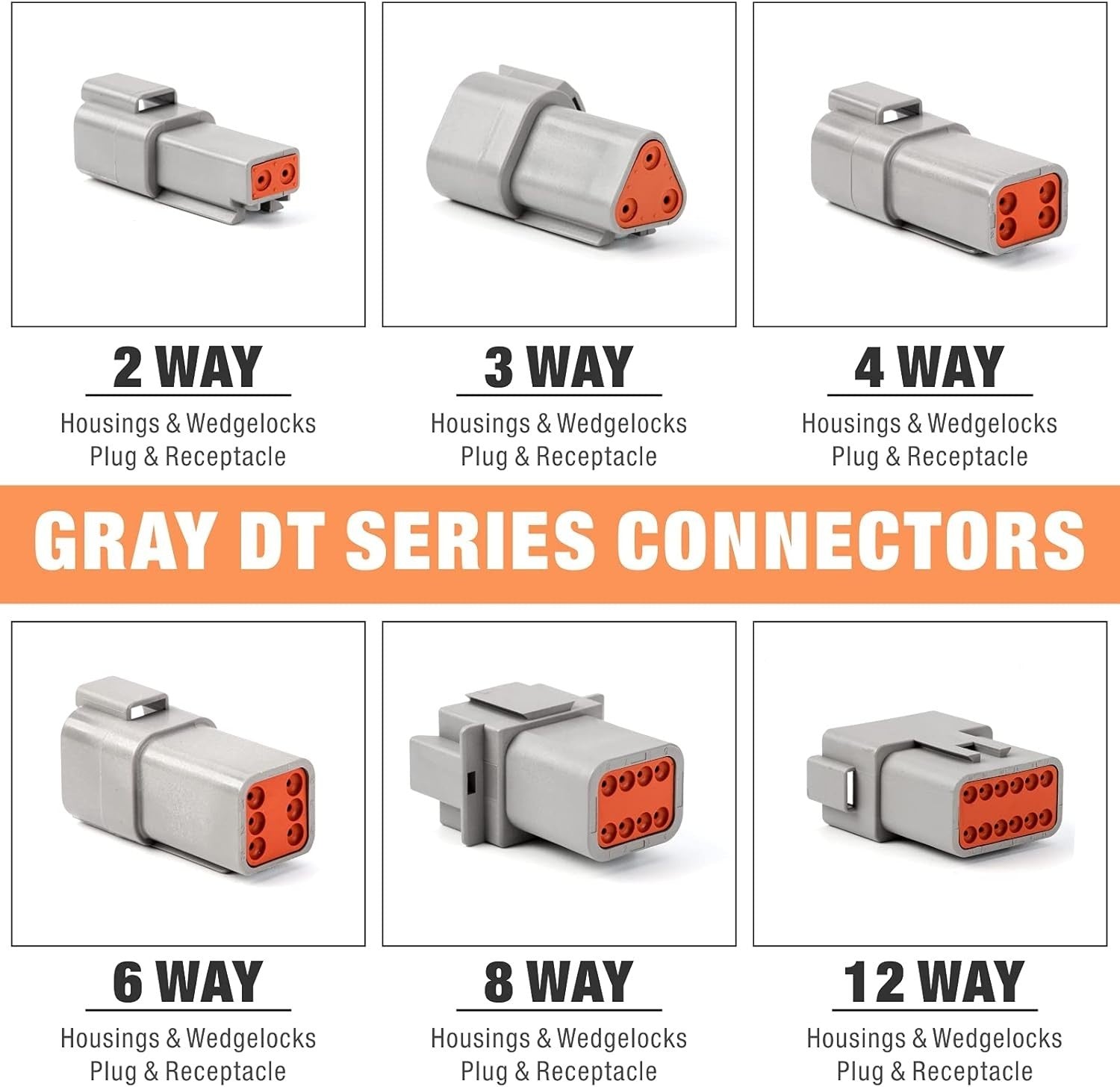 Professional 188-Piece Deutsch DT Connector Set - Ideal for Automotive Wiring