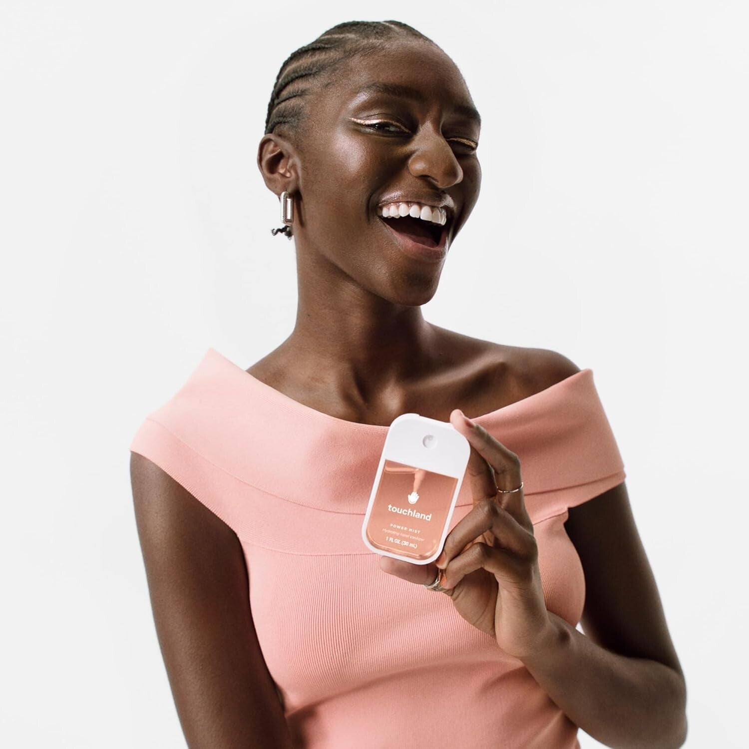 5-Pack Power Mist Hydrating Hand Sanitizer: Travel Set with Luxurious Scents