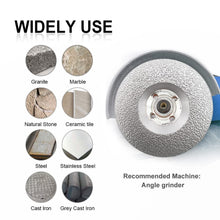 Load image into Gallery viewer, 5-Inch Coarse Diamond Grinding Wheel - Ideal for Angle Grinders &amp; Convex Shapes