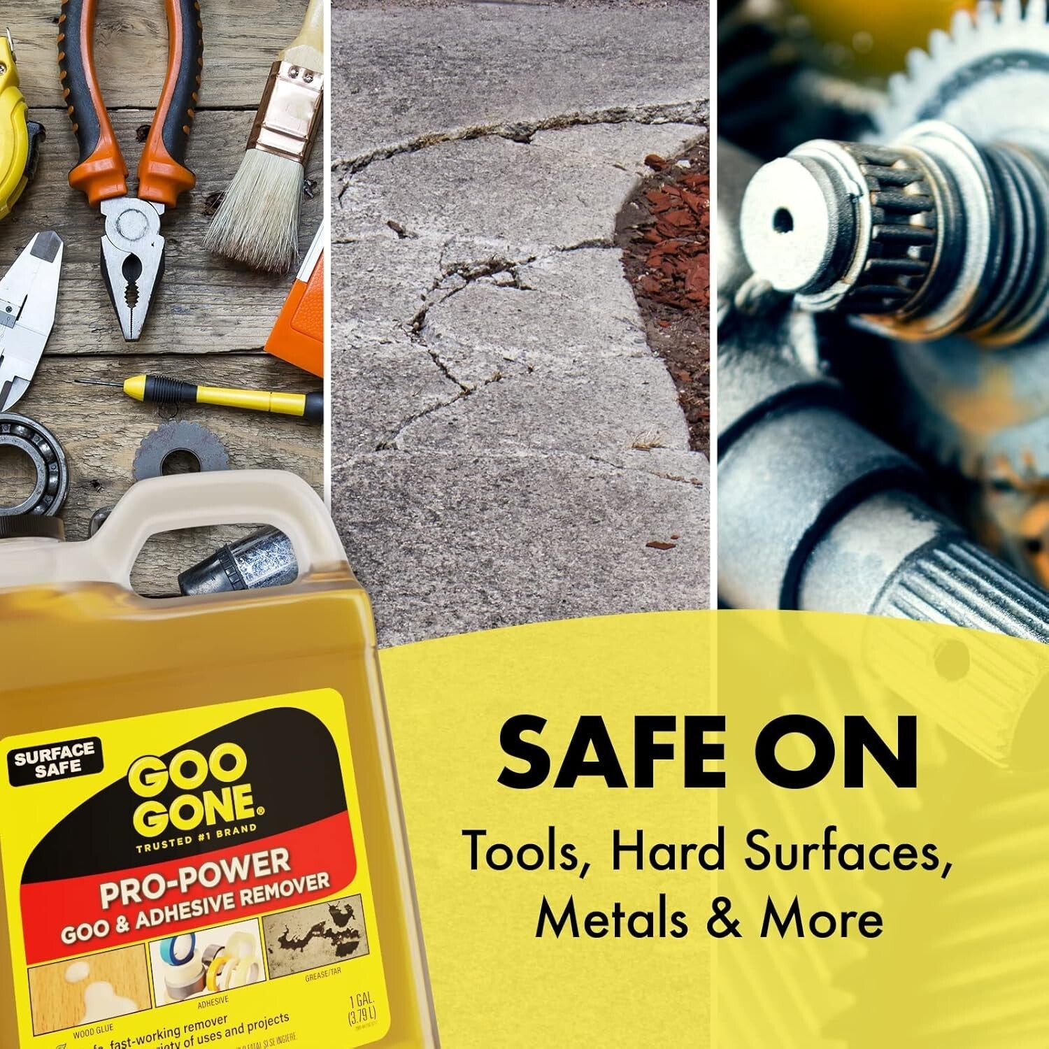 Fast-Acting 128 oz. Adhesive Remover with Citrus Scent for Heavy-Duty Cleaning