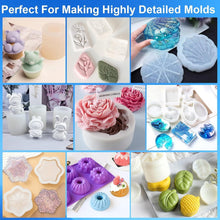 Load image into Gallery viewer, Versatile Mold Making Kit - 148 oz Super Elastic Silicone for Candle &amp; Soap