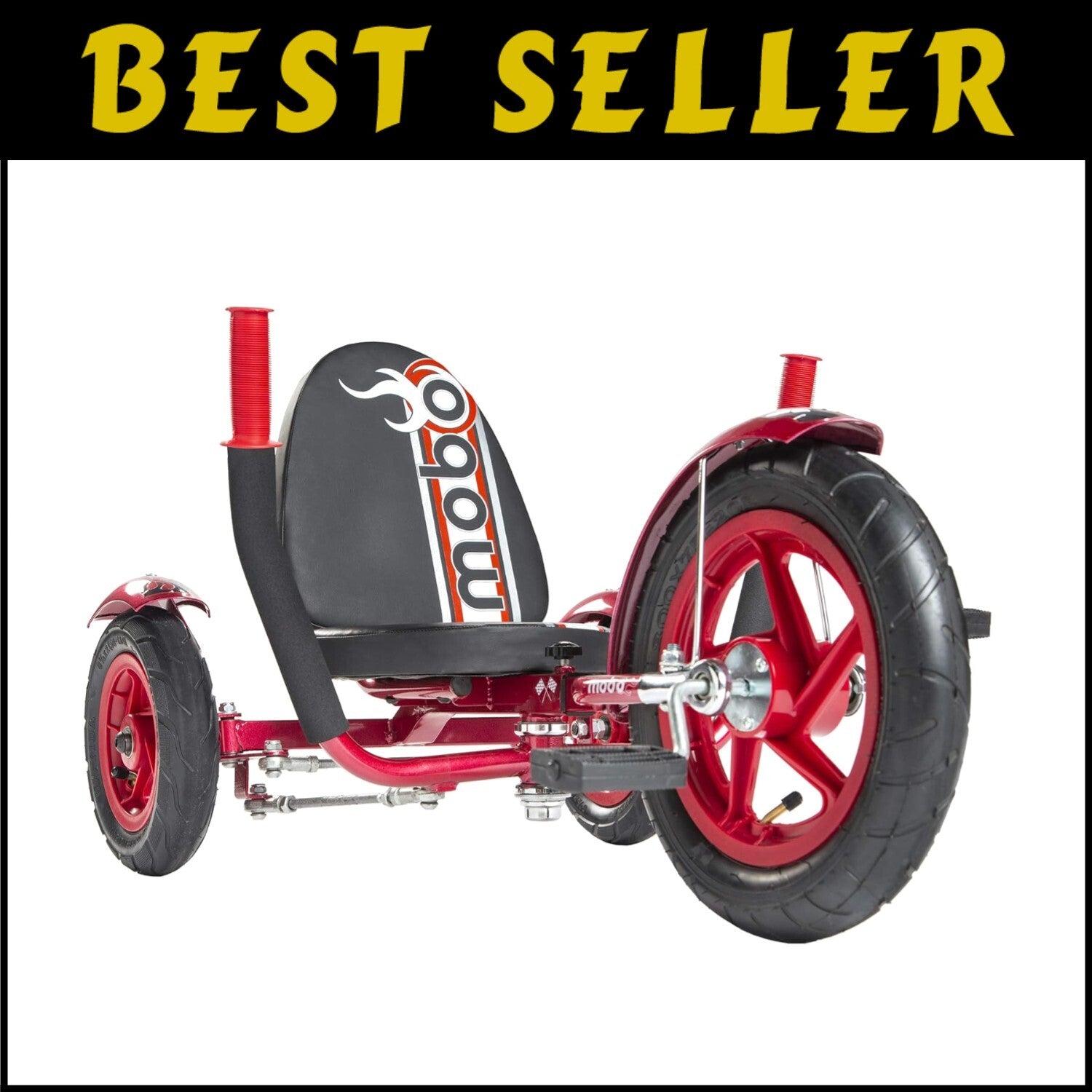 Adjustable Mity Sport Tricycle with Dual-Joystick Steering for Smooth Rides