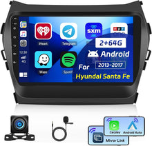Load image into Gallery viewer, Wireless CarPlay &amp; Android Auto Car Radio: 9-Inch for Hyundai Santa Fe 2013-2017