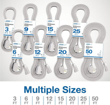 Load image into Gallery viewer, 14 Gauge 50ft Appliance Extension Cord with 90-Degree Angle Plug – Indoor Use