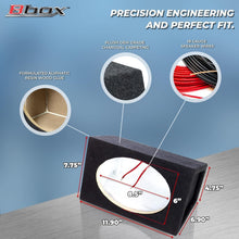 Load image into Gallery viewer, Compact 6x9 Speaker Boxes with Polyfil for Resonant Sound Quality - Set of 2