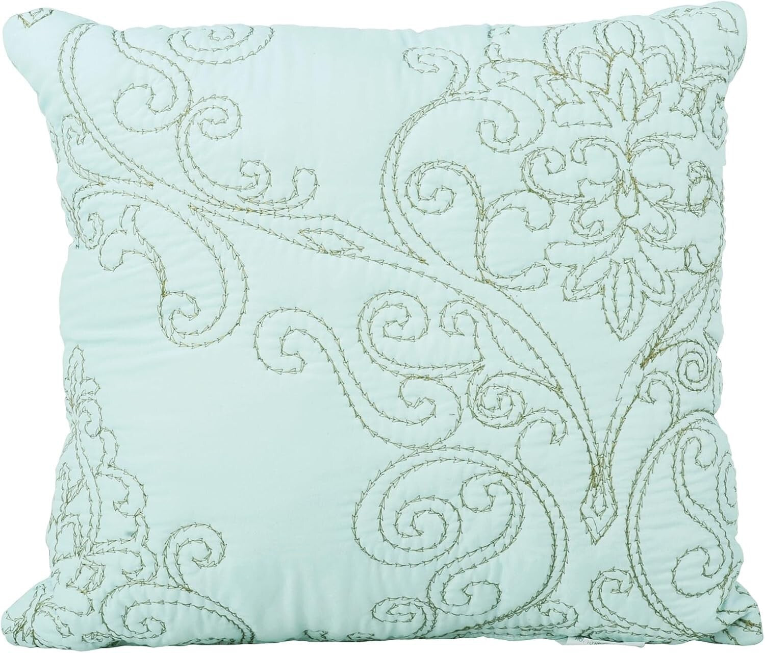 Elegant Oversized Queen 4-Piece Reversible Bedspread Set in Blue Floral Pattern