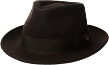 Load image into Gallery viewer, Water-Repellent Men's Wool Fedora - Chic Travel Essential &amp; Statement Piece