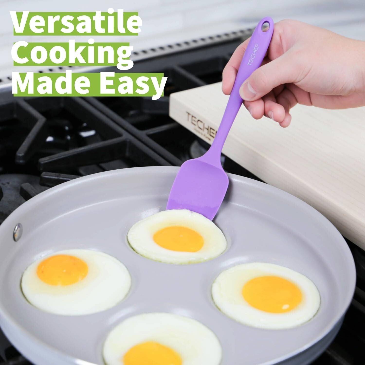 Versatile 4-Cup Egg Frying Pan with Non-Toxic Ceramic Coating - Dishwasher Safe