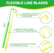 Load image into Gallery viewer, Replacement Weed Wacker Blades - 100 Count of Durable Flexible Trimmer Blades