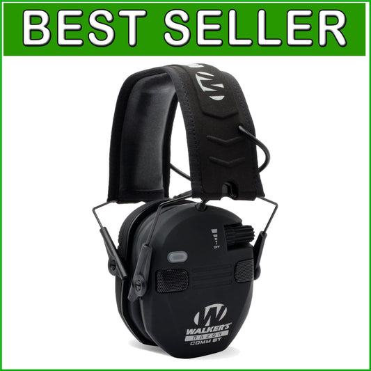 Bluetooth Shooting Earmuffs - Unisex Design with 4 Microphones & Noise Reduction