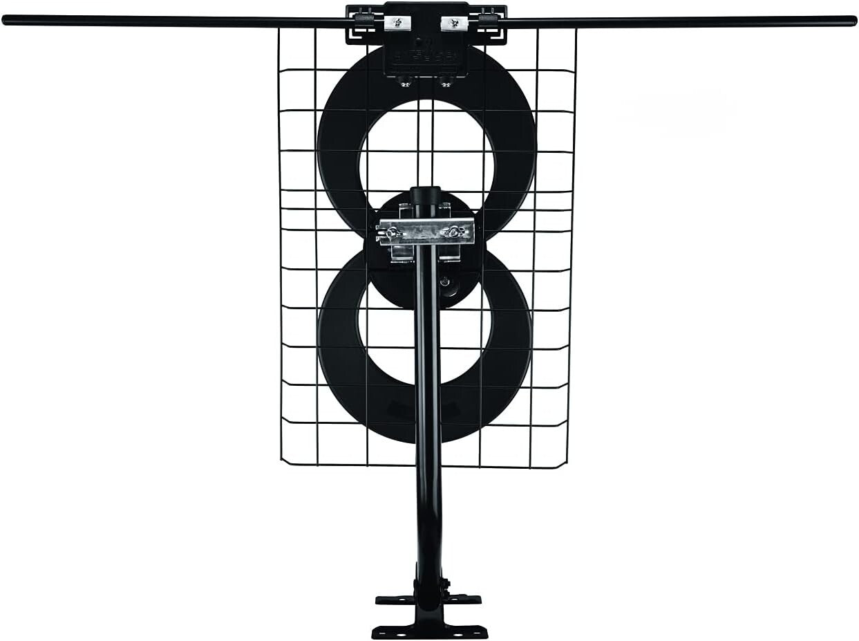 60+ Mile UHF VHF TV Antenna with Reflector for 4K 8K NEXTGEN TV - ClearStream 2V