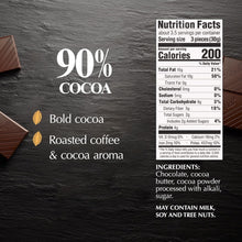 Load image into Gallery viewer, EXCELLENCE 90% Cocoa Dark Chocolate – Perfect for Pairing or Baking, 12 Bars