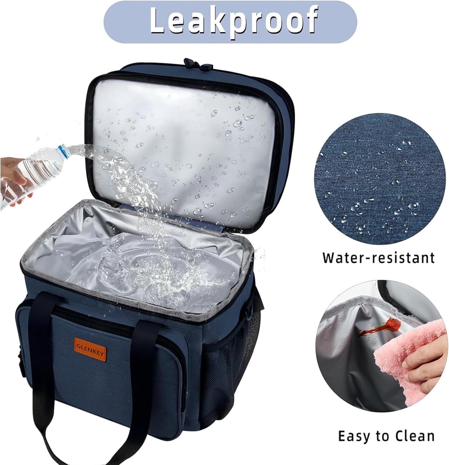 Durable Expandable Lunch Box 22L - Insulated & Waterproof for Camp and Work