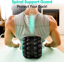 Load image into Gallery viewer, Portable Back Wheel Foam Roller - Targeted Muscle Relief &amp; Stretcher
