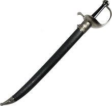 Load image into Gallery viewer, Gunmetal Hilt Pirate Cutlass - 30" Collectible Sword for Cosplay &amp; Display