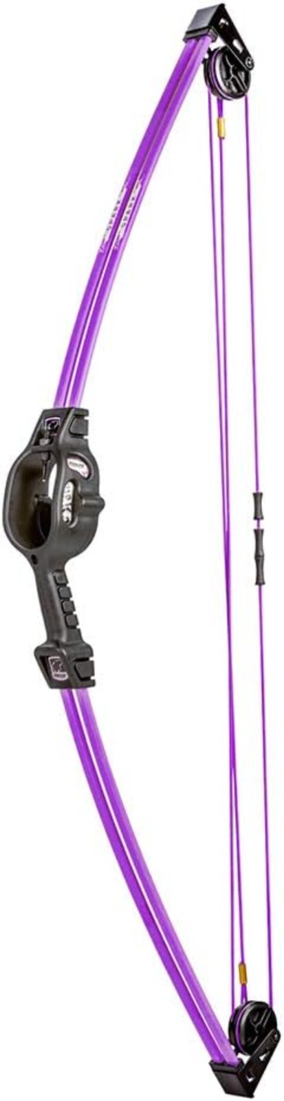 Lightweight Youth Bow Set with Whisker Biscuit, Ideal for Ages 5-10 - Flo Purple