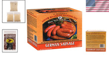 Load image into Gallery viewer, Authentic German Sausage Seasoning Kit with Natural Casings: Easy Home Prep