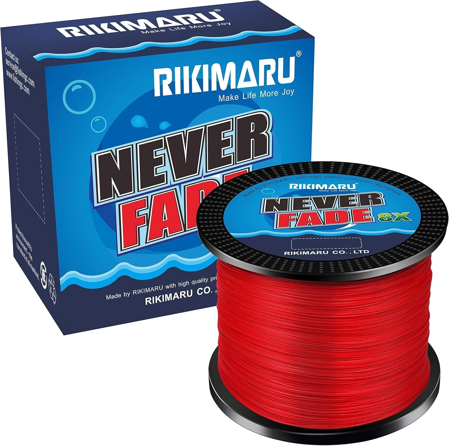 Exceptional 10LB 8X Braided Fishing Line - Never Fade, Wear-Resistant Technology