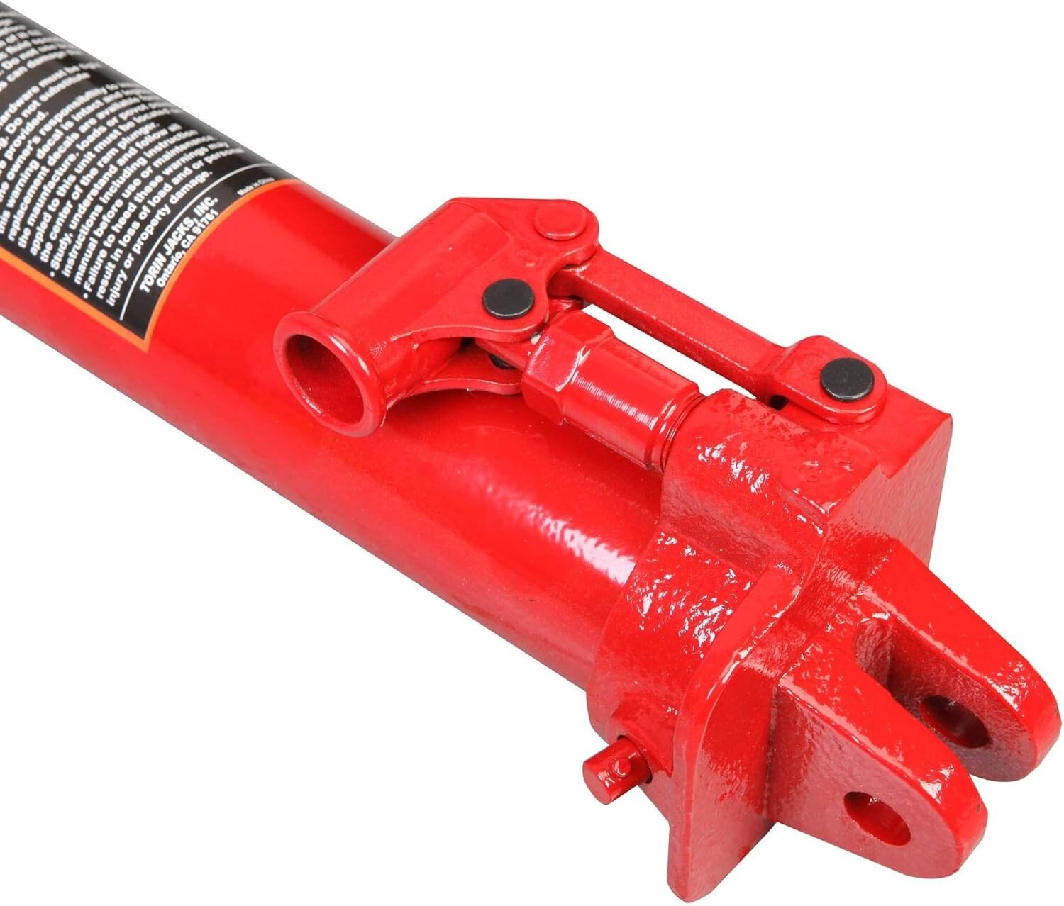 Heavy-Duty Long Ram Jack - 3 Ton Capacity with Glide Pump for Garage Use