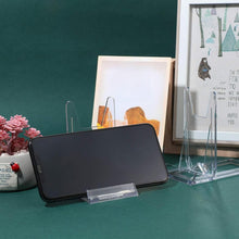 Load image into Gallery viewer, Durable Clear Acrylic Stands - 72 Pack Perfect for Photos, Plates &amp; Artwork