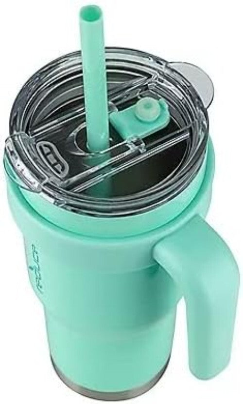 Heavy-Duty 40 Oz Mug Tumbler with Handle - Perfect for Hot & Cold Drinks