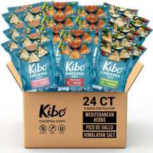 Load image into Gallery viewer, Nutritious 24-Pack Chickpea Chips - High Protein, Gluten-Free, Vegan-Friendly