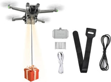Load image into Gallery viewer, Lightweight 30g Airdrop System for DJI Mini 4K/Pro: Fun Gift Delivery Device