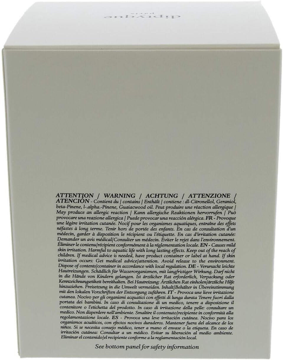 6.5 oz Baies Candle - Luxurious Blackcurrant & Rose Scent for Home Serenity