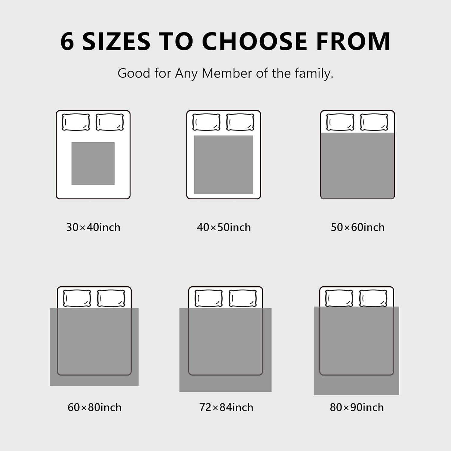 Breathable and Soft Chunky Knit Chenille Throw Blanket - Elegant Ivory 80''x90''