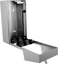Load image into Gallery viewer, Versatile 304 Stainless Steel Toilet Paper Dispenser for High-Traffic Restrooms