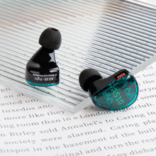 Load image into Gallery viewer, Premium KZ 5 Balanced Armature Earbuds for Musicians - Detachable Cable, Green