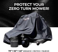 Load image into Gallery viewer, Heavy Duty 600D Waterproof Lawn Mower Cover - Universal Fit &amp; UV Protection