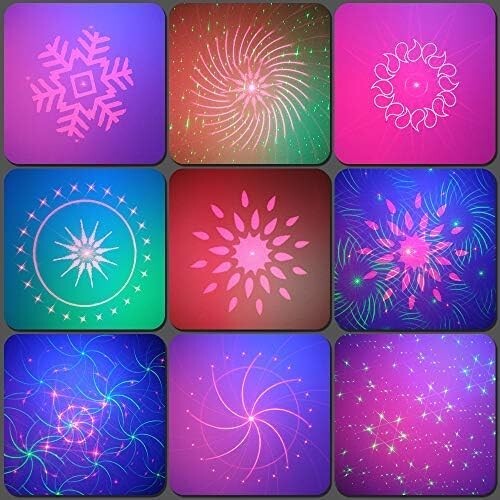 Multi-Effects Sound Activated Party Lights - Ideal for Weddings & Birthdays