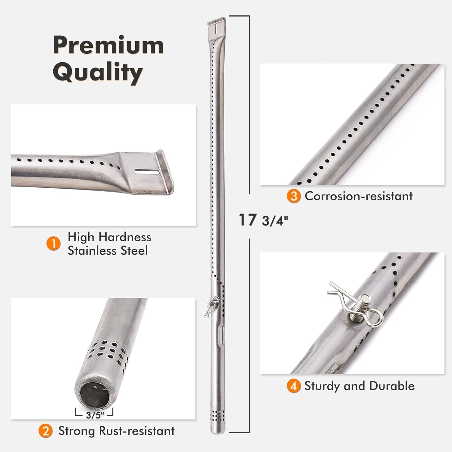 Durable Char-Broil Performance Grill Burners & Heat Plates - Upgrade Your Grill